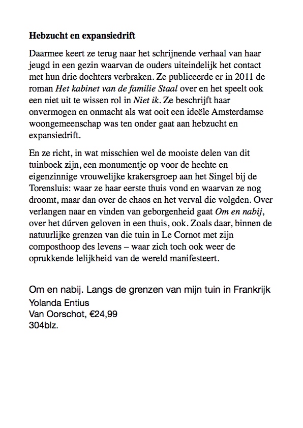 Het Parool over Om en nabij